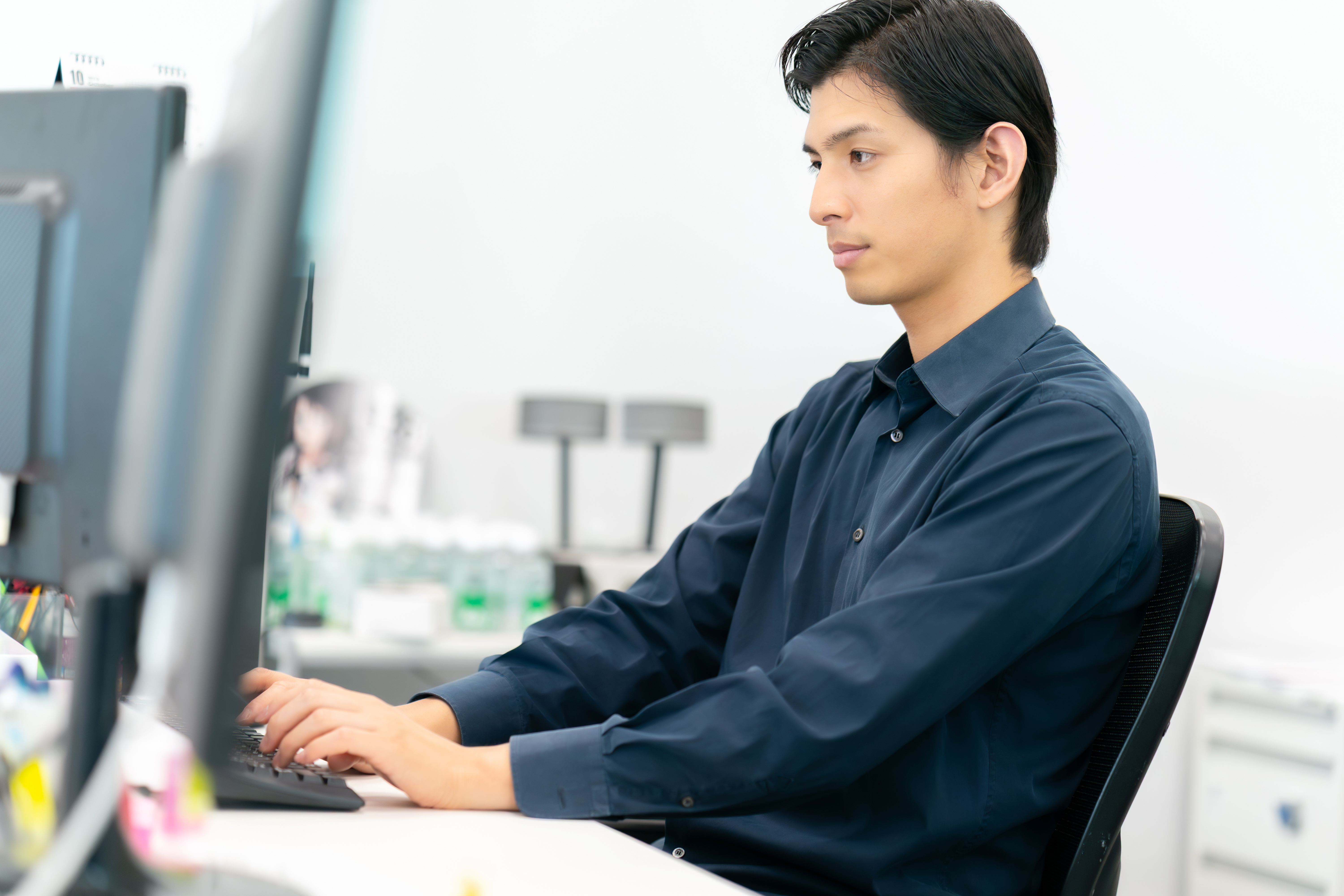 始業・情報確認